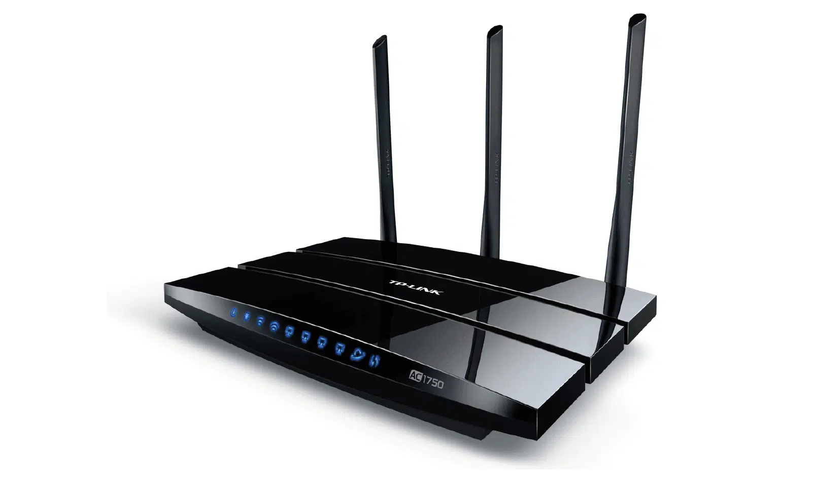 Router inalámbrico negro